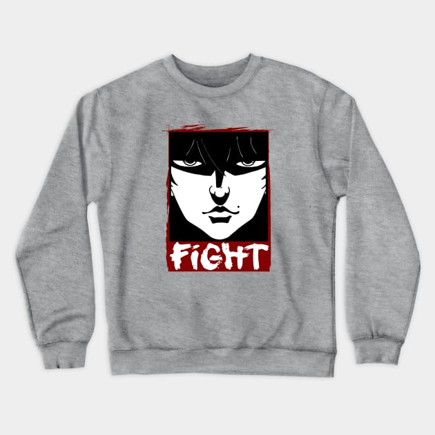 FIGHT Crewneck Sweatshirt by illproxy